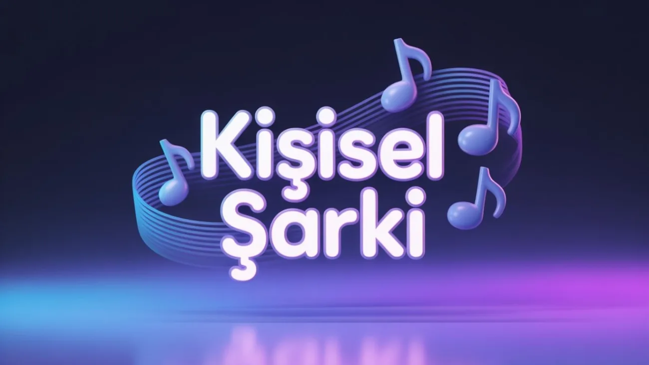 Kişiye özel şarkı, bu hikayeyi kelimelere ve melodilere dönüştürür.