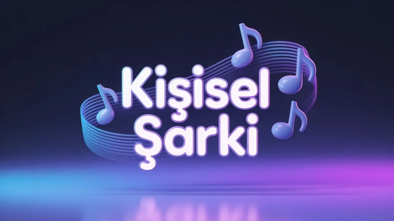 Kişiye özel şarkı, bu hikayeyi kelimelere ve melodilere dönüştürür.